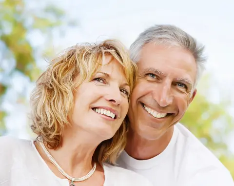 Couple senior heureux